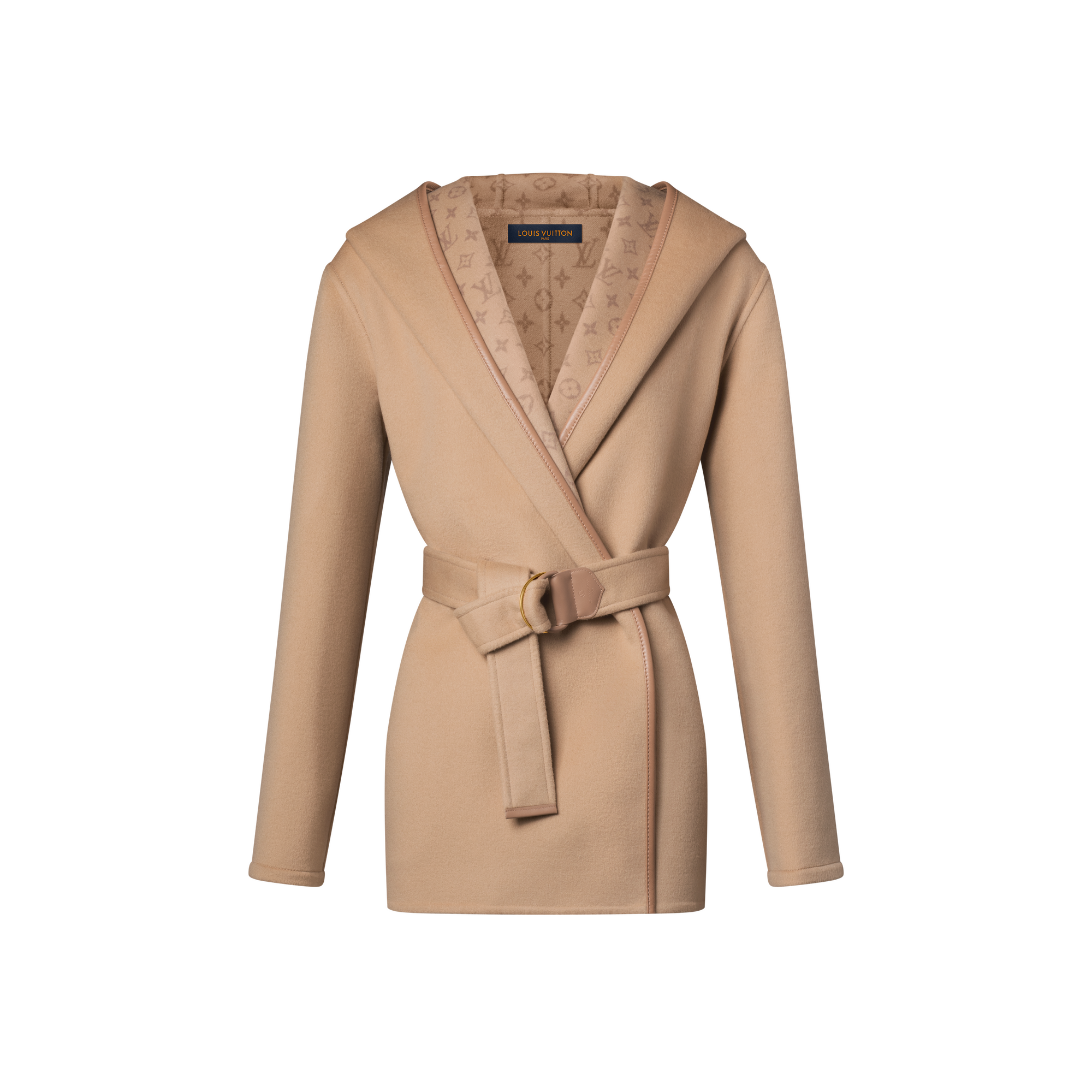 LOUIS VUITTON ベルテッドショートラップピーコート Belted Short Wrap Pea Coat - Ready-to-Wear | LOUIS VUITTON